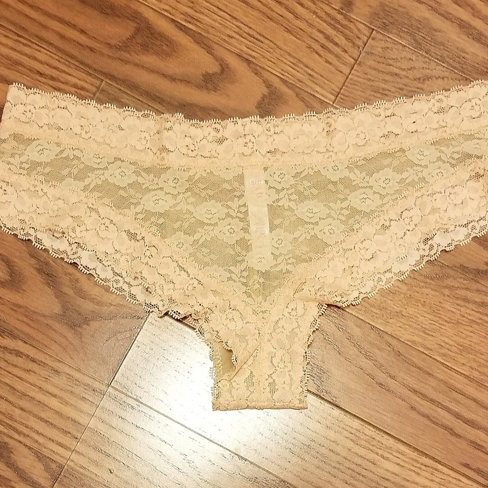 Pink Victoria's Secret Lace Panties